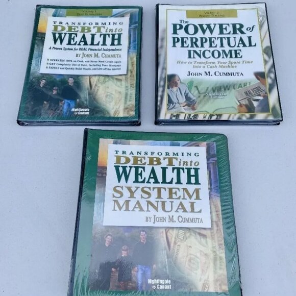 Debt Into Wealth System Learning Financial Literacy Audio CD - Picture 1 of 7